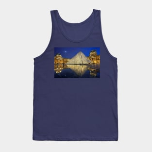 The Glass Pyramid of the Louvre Tank Top